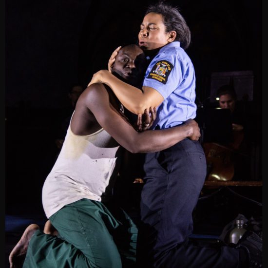Kelly Griffin in Fidelio with Heartbeat Opera. Photo by Russ Rowland.